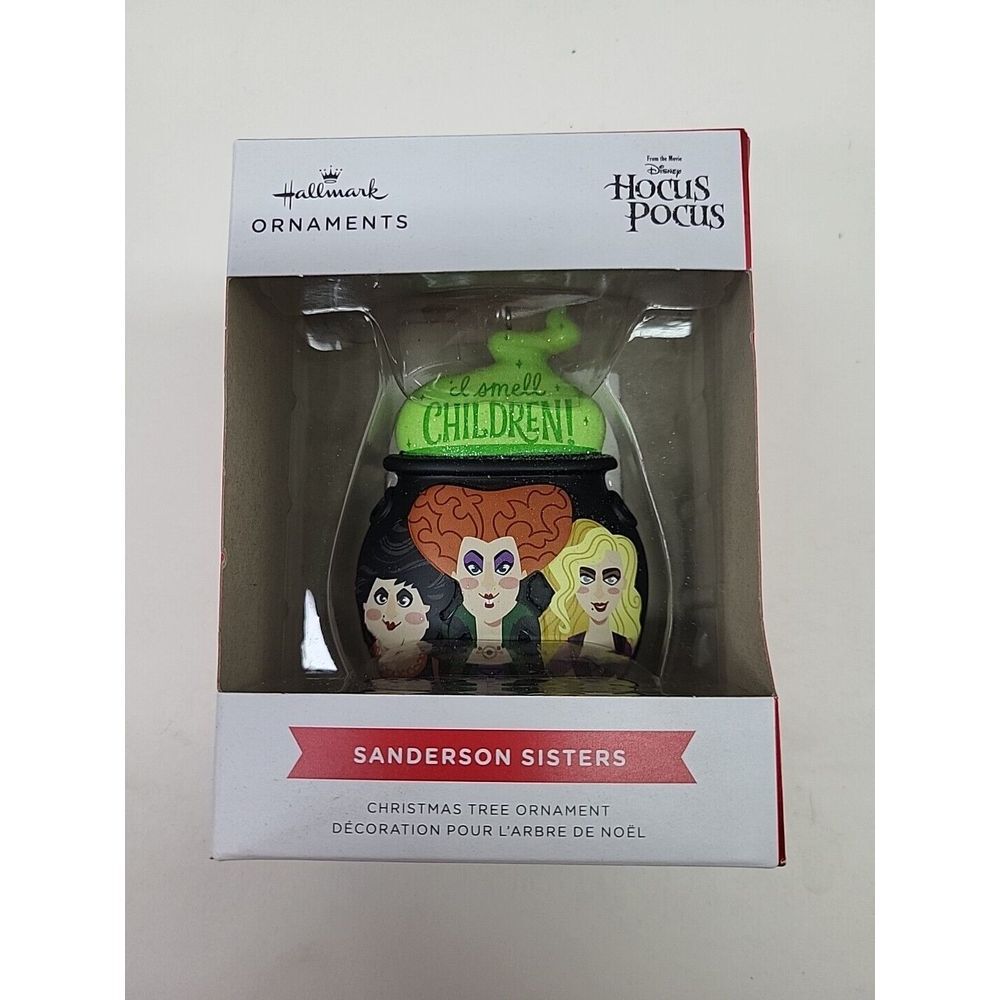 HALLMARK SANDERSON SISTERS HOCUS POCUS‎ ORNAMENT Disney Gift Decor Collectible
